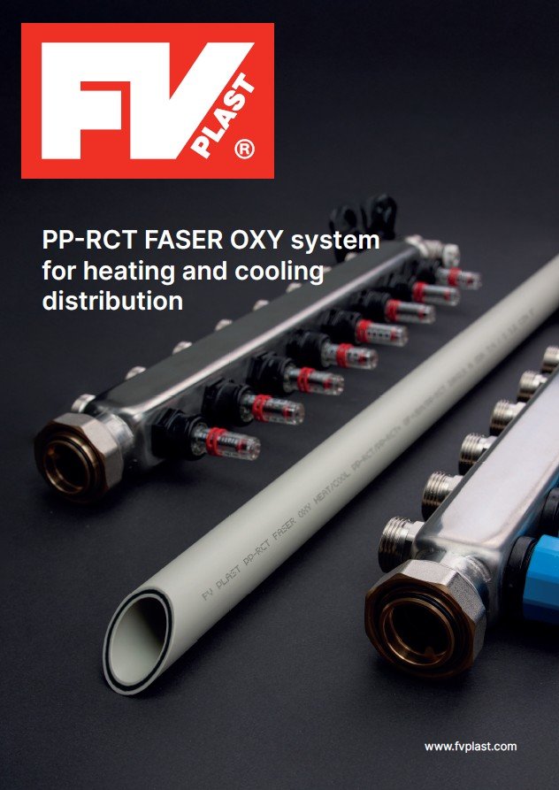 PP-RCT FASER OXY system for heating and cooling distribution PP-RCT FASER OXY system for heating and cooling distribution